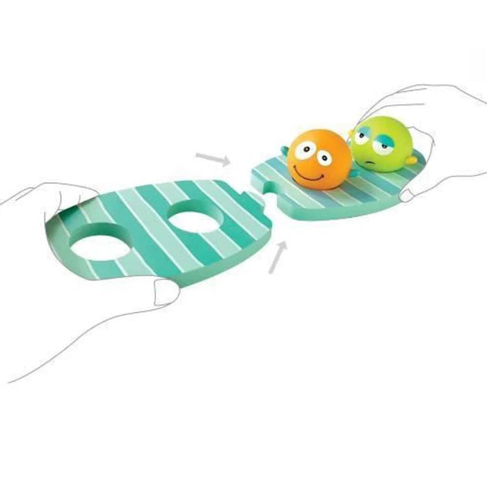 Brinquedos de Banho Escabbo 4 Figuras com Pranchas