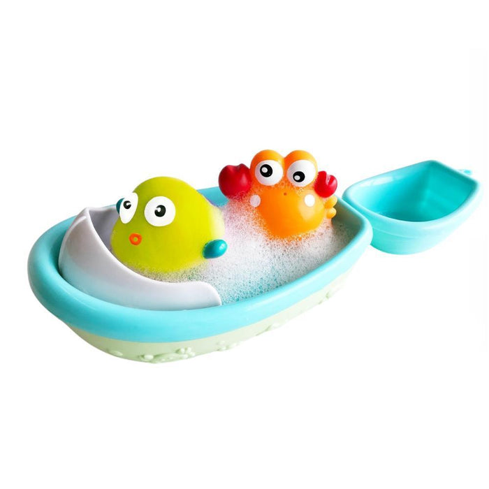 Brinquedos de Banho Escabbo 2 Figuras com Barcos