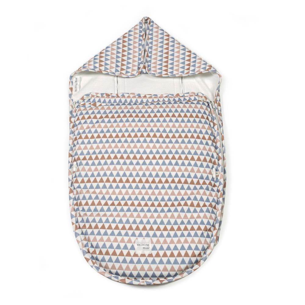 Walking Mum Oliver Breathable Footmuff for Group 0 Car Seat and Carrycot
