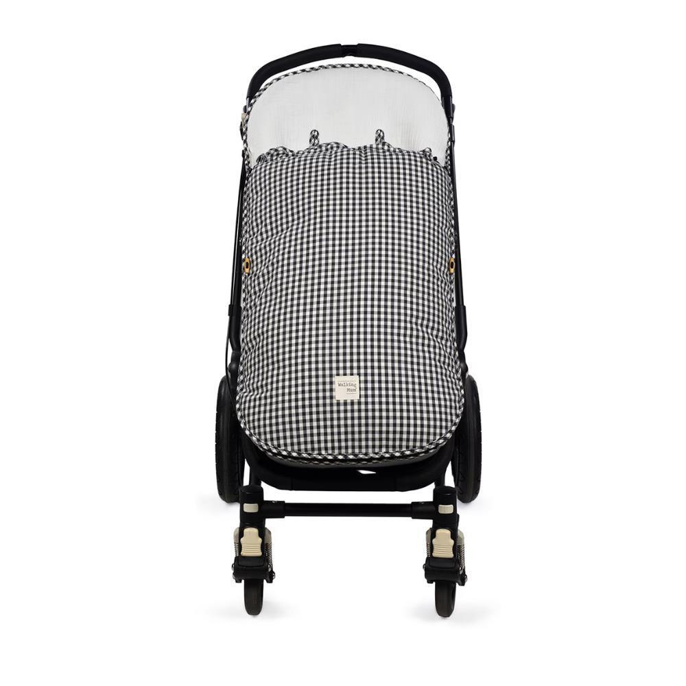Saco Térmico Respirável Walking Mum I Love Vichy Preto