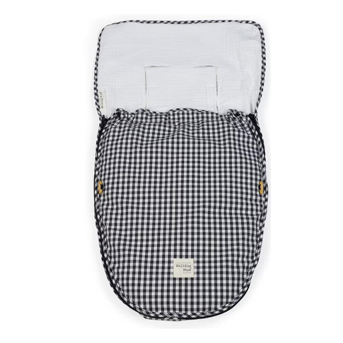 Saco Térmico Respirável 2em1 Walking Mum I Love Vichy Preto