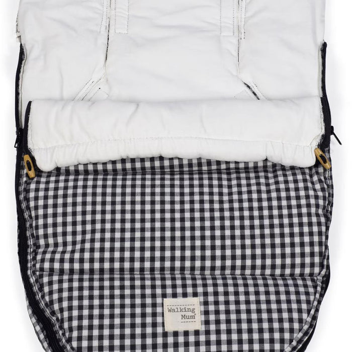 Saco Térmico 2em1 Walking Mum I Love Vichy Preto