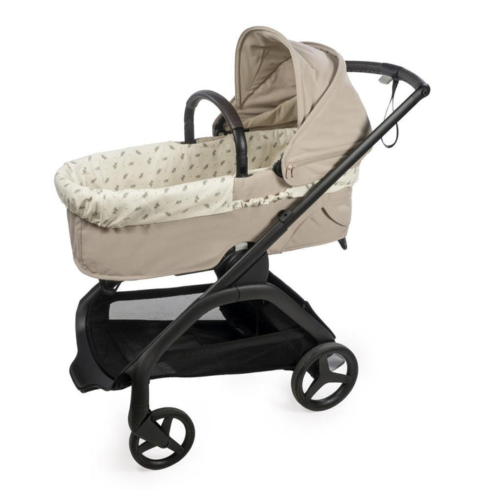 Forra/Protetor com Elástico e Lençol para Alcofa Walking Mum Mimosa Verde