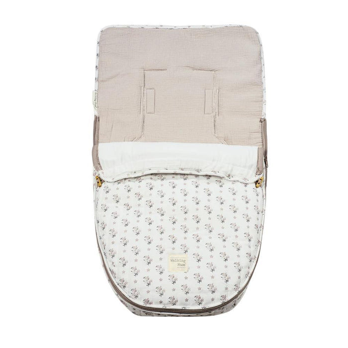 Saco Térmico Respirável 2em1 Walking Mum Botton Flowers