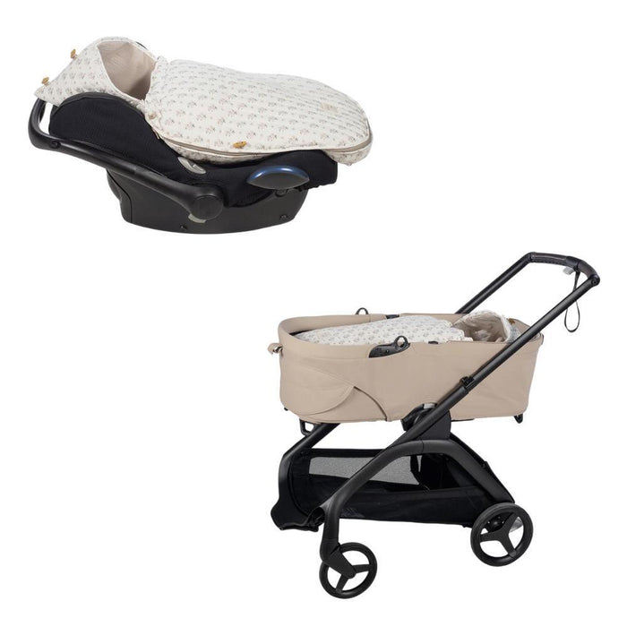 Saco Térmico Respirável 2em1 Walking Mum Botton Flowers