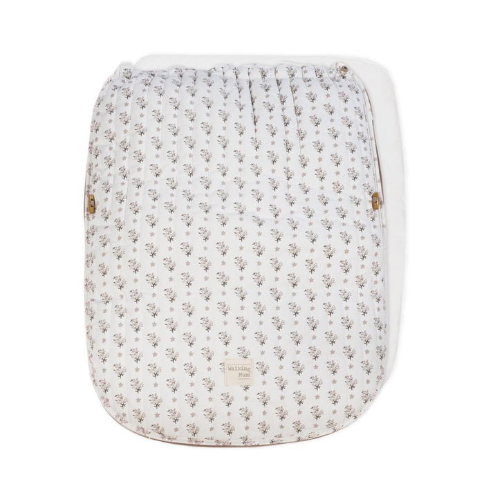 Saco Térmico Respirável Walking Mum  Botton Flowers para Carrinho de Passeio