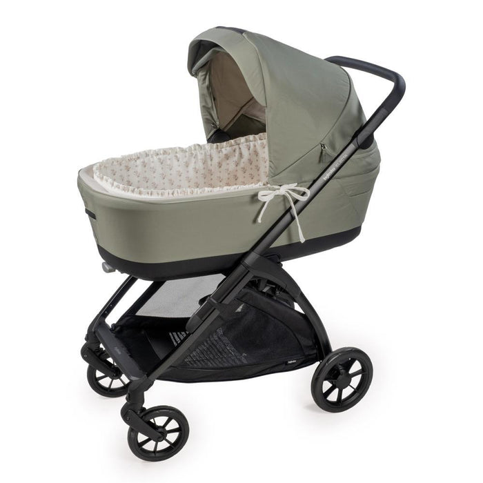 Forra/Protetor com Atilho e Lençol para Alcofa Walking Mum Botton Flowers