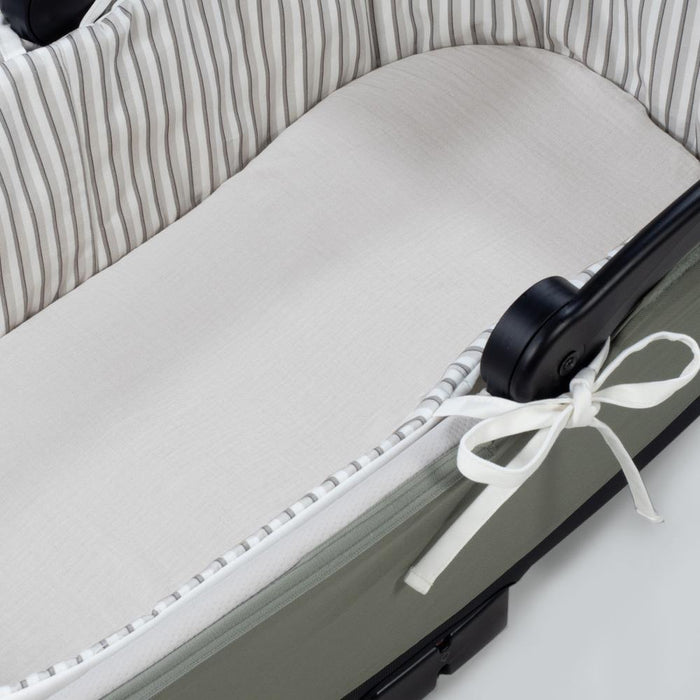 Forra/Protetor com Atilho e Lençol para Alcofa Walking Mum Botton Strips