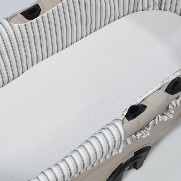 Forra/Protetor com Elástico e Lençol para Alcofa Walking Mum Botton Strips