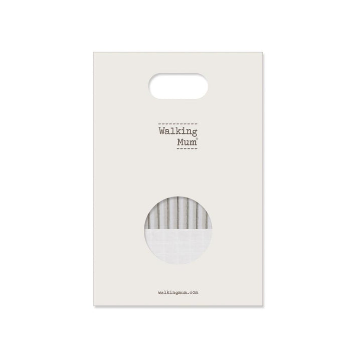 Conjunto de Lençóis para Alcofa Walking Mum Botton Strips