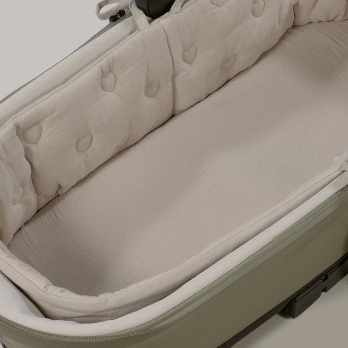 Forra/Protetor com Atilho e Lençol para Alcofa Walking Mum Sintra Bege