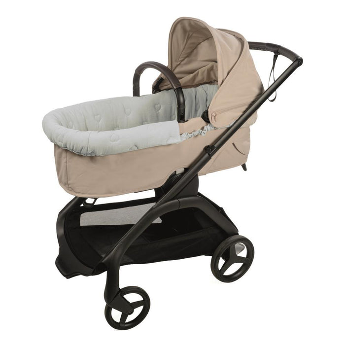 Forra/Protetor com Elástico e Lençol para Alcofa Walking Mum Sintra Verde