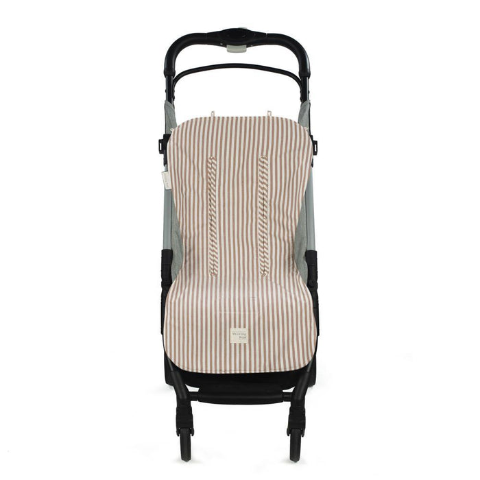 Colchonete para Carrinho Walking Mum Praliné Vichy Moka