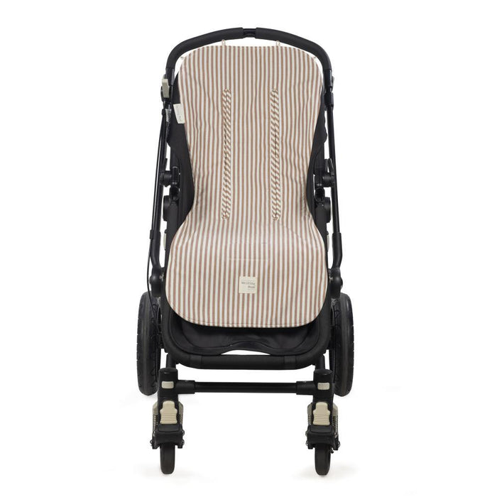 Colchonete para Carrinho Walking Mum Praliné Strips Moka