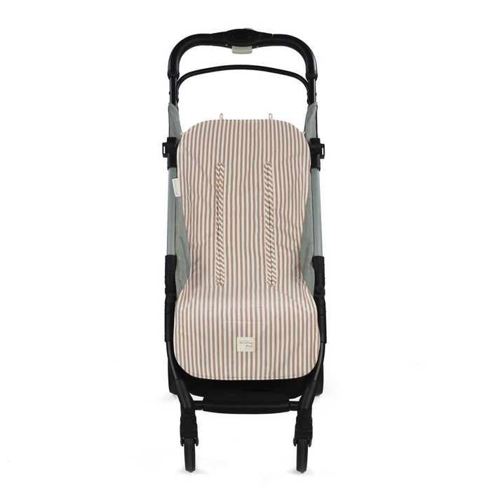 Colchonete para Carrinho Walking Mum Praliné Strips Moka