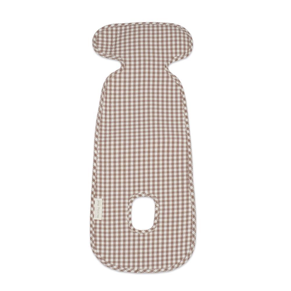 Colchonete para Cadeira Auto Walking Mum Praliné Vichy Moka 40-105 cm