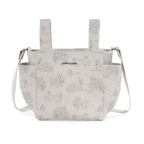 Bolso de hombro Toile de Jouy color crema