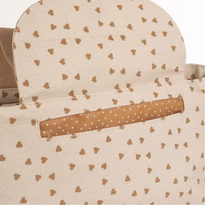 Bolsa Organizadora Walking Mum Heart Poppy Cinnamon