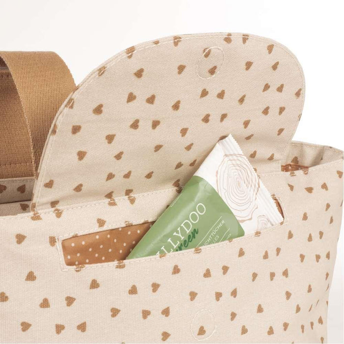 Bolsa Organizadora Walking Mum Heart Poppy Cinnamon