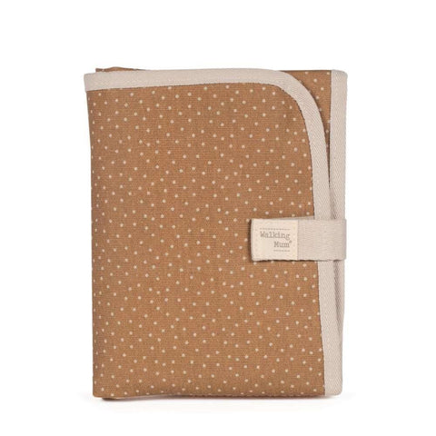 Muda Fraldas Walking Mum Polka Dot Poppy Cinnamon