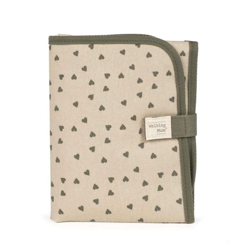 Muda Fraldas Walking Mum Hearts Poppy Moss