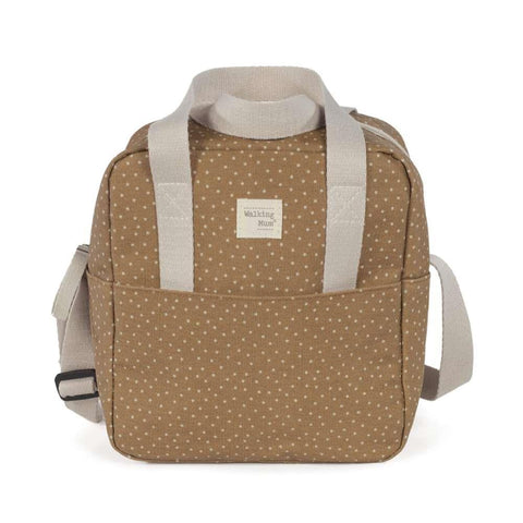 Lancheira Térmica Walking Mum Polka Dot Poppy Cinnamon