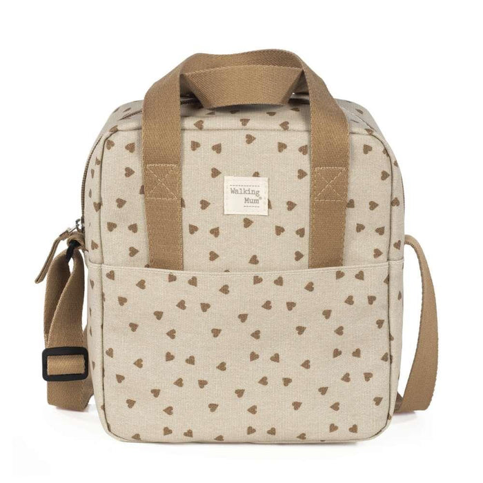 Fiambrera Térmica Corazones Amapola Canela