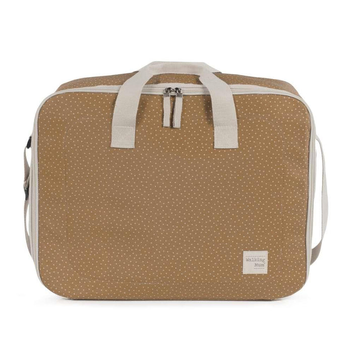 Bolso Maternidad Lunares Poppy Canela