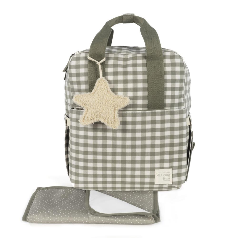 Mochila Walking Mum Caetana Stone