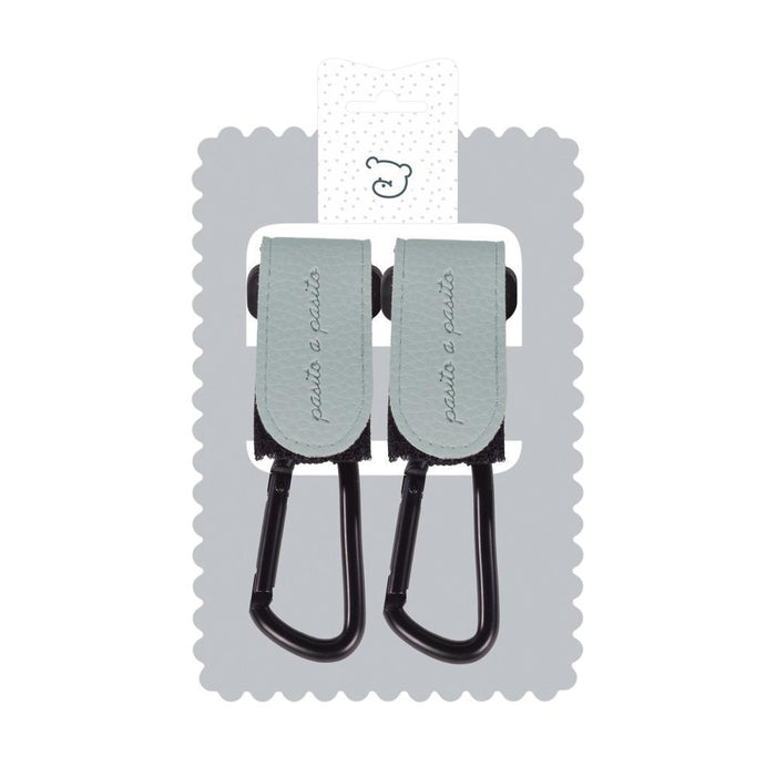 2 Ganchos para Carrinho Pasito a Pasito Icon Green