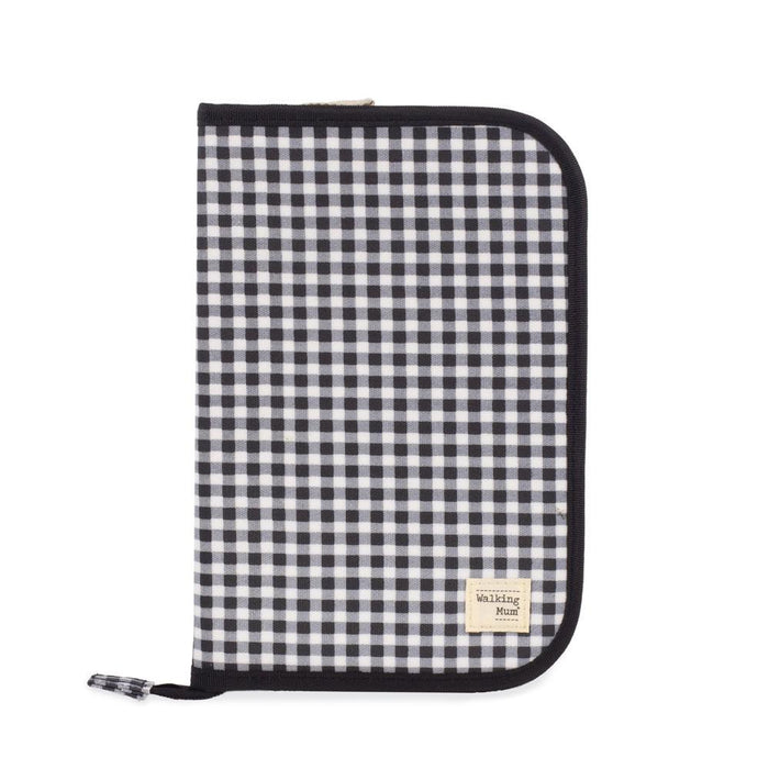 Porta Documentos Walking Mum I Love Vichy Preto