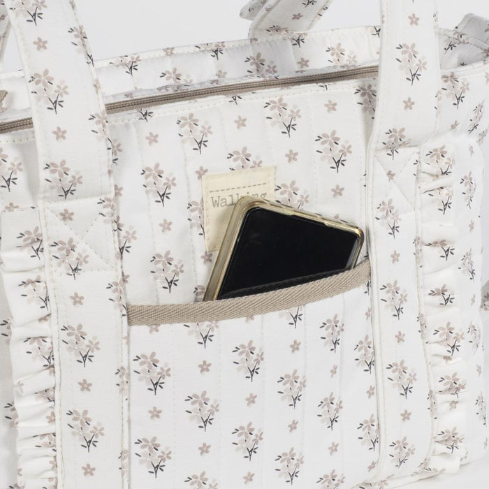 Mala Tiracolo Walking Mum Botton Flowers