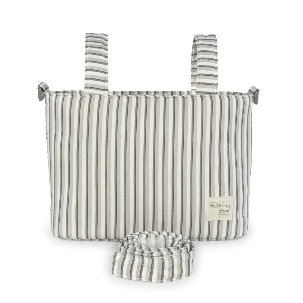 Walking Mum Botton Strips Messenger Bag
