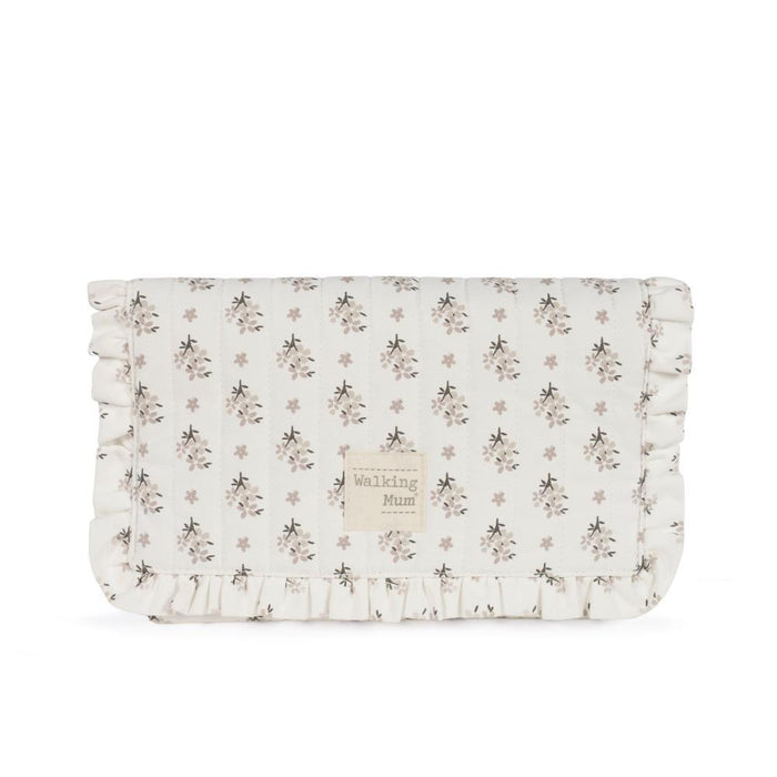 Muda Fraldas Walking Mum Botton Flowers
