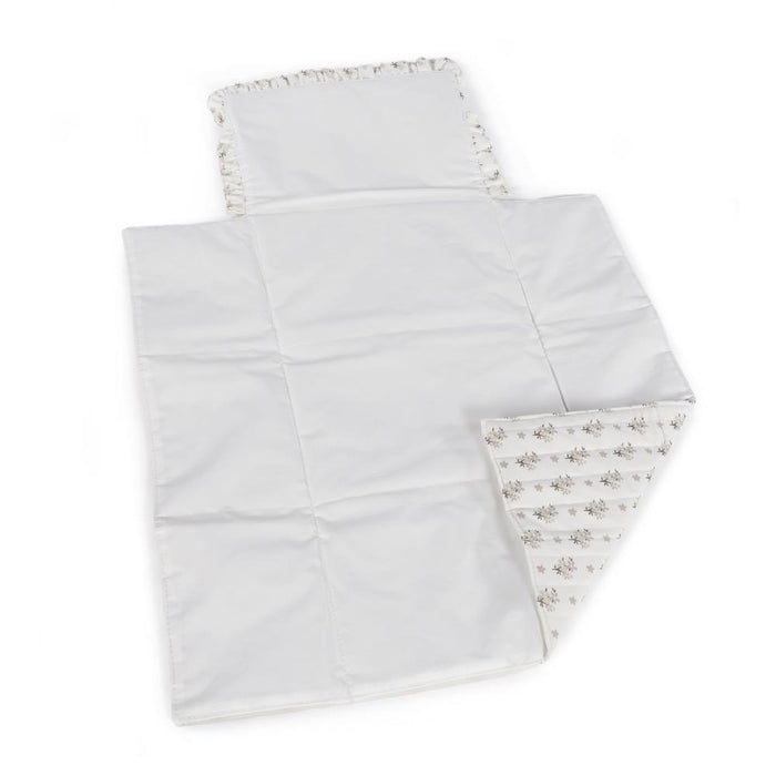 Muda Fraldas Walking Mum Botton Flowers