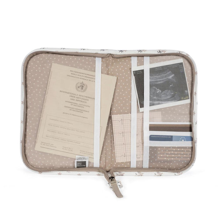 Porta Documentos Walking Mum Botton Flowers