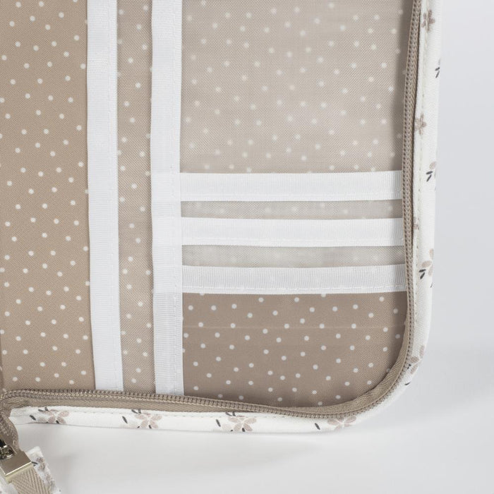 Porta Documentos Walking Mum Botton Flowers