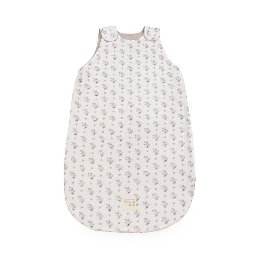 Saco de dormir Walking Mum Botton Flowers de 1 a 4 m, TOG 0,5.