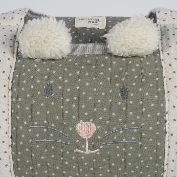 Saco Walking Mum Weekend Mouse Poppy Moss