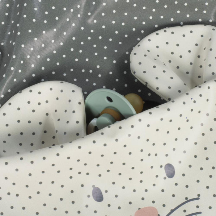 Babete com Mangas Curtas Walking Mum Mouse Poppy Moss