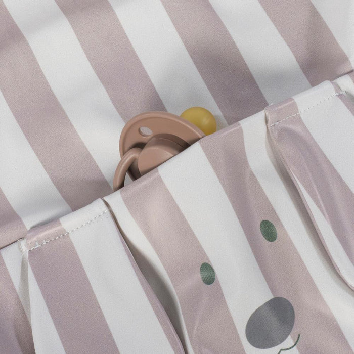 Babete com Mangas Curtas Walking Mum Dog Sintra Bege