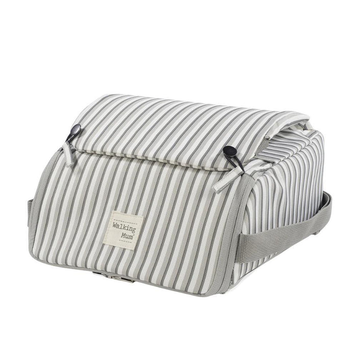 Cadeira da Papa Portátil Walking Mum Botton Strips