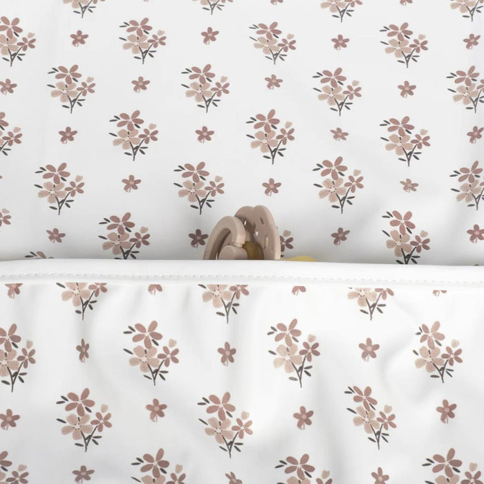 Babete com Mangas Walking Mum  Botton Flowers