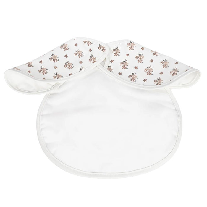 Babete com Mangas Curtas Walking Mum Botton Flowers