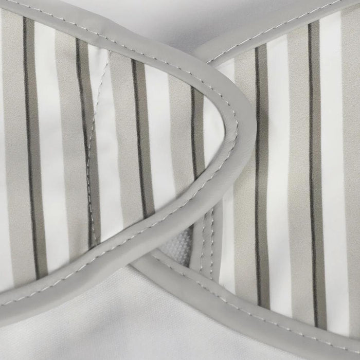 Babete com Mangas Curtas Walking Mum Botton Strips