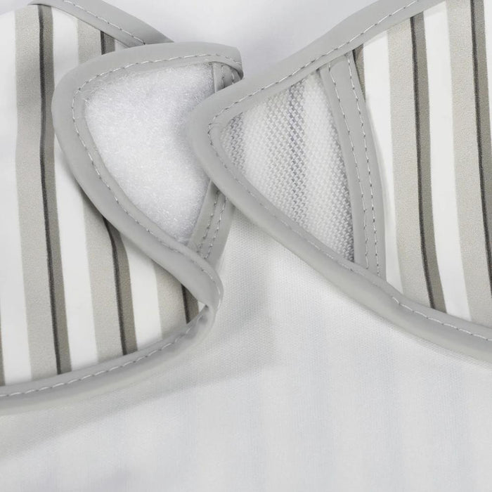 Babete com Mangas Curtas Walking Mum Botton Strips