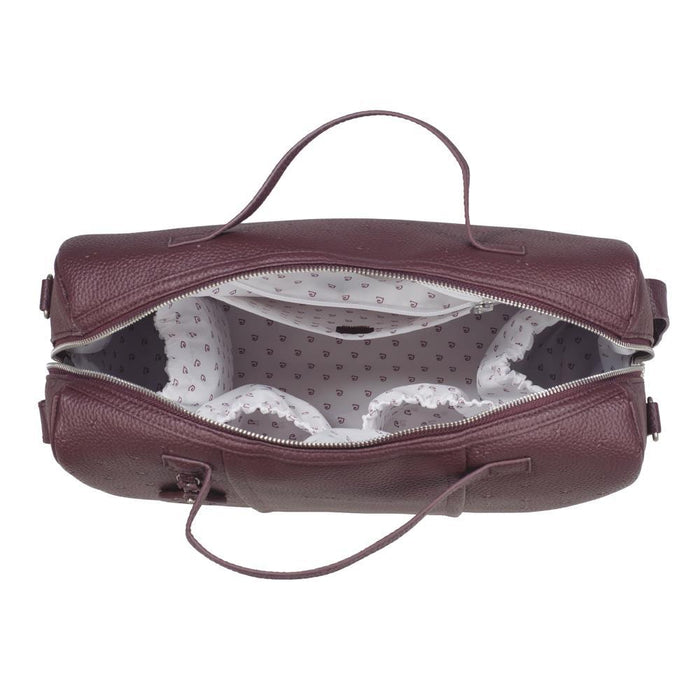 Saco com Muda Fraldas Pasito a Pasito London Cherry