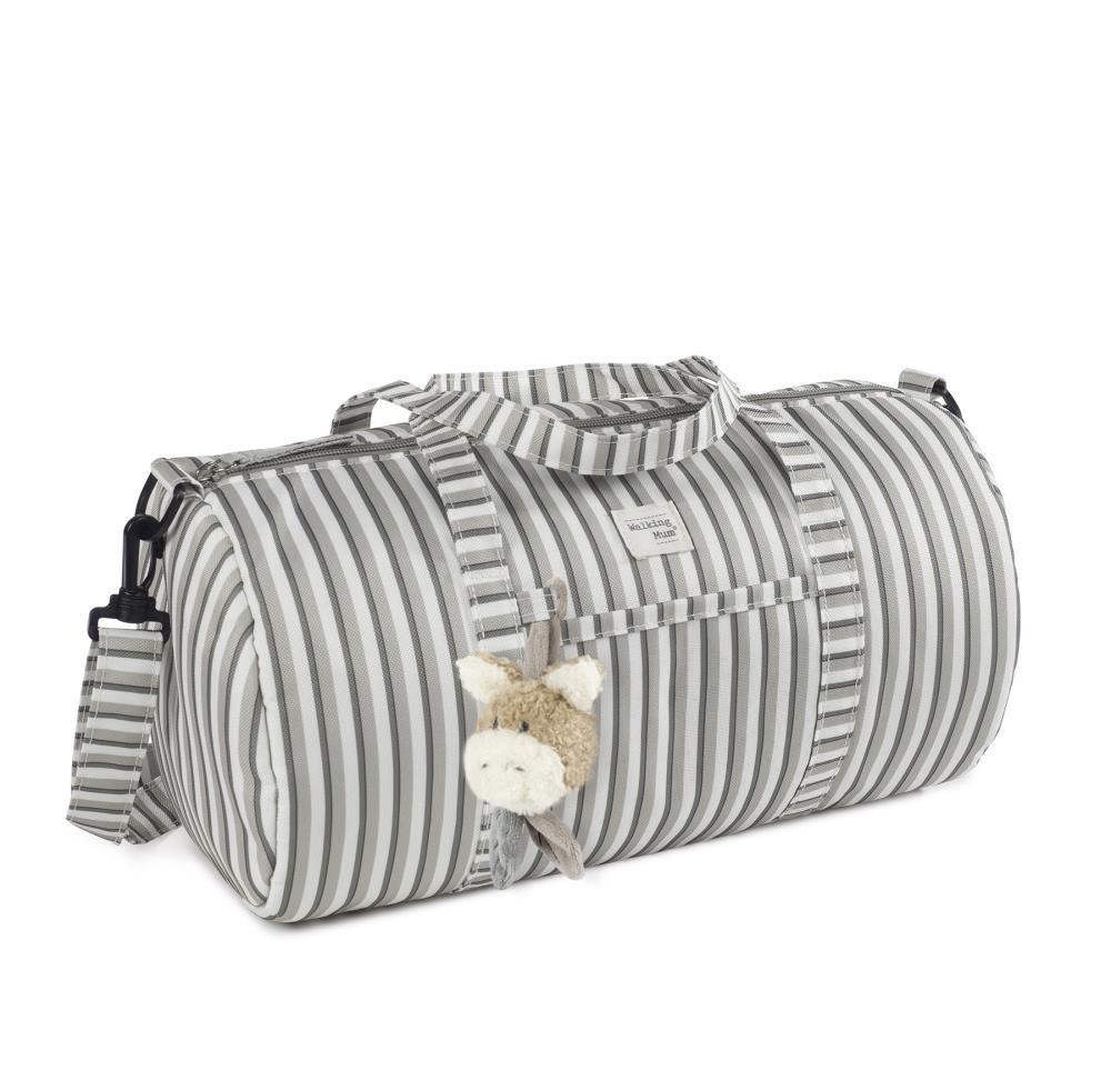 Bolso de fin de semana con botones para mamás que caminan