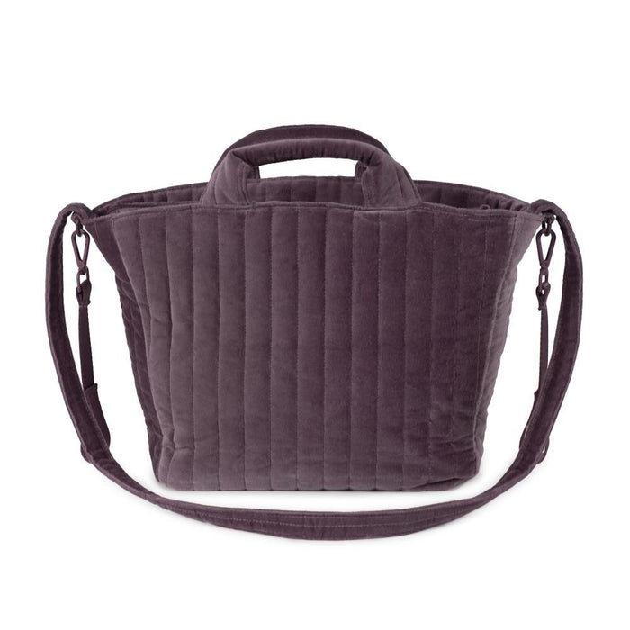 Saco com Muda Fraldas Pasito a Pasito Cherry Velvet