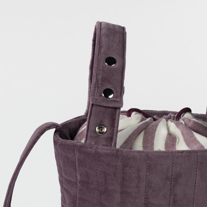 Mala Organizadora Pasito a Pasito Bucket Cherry Velvet